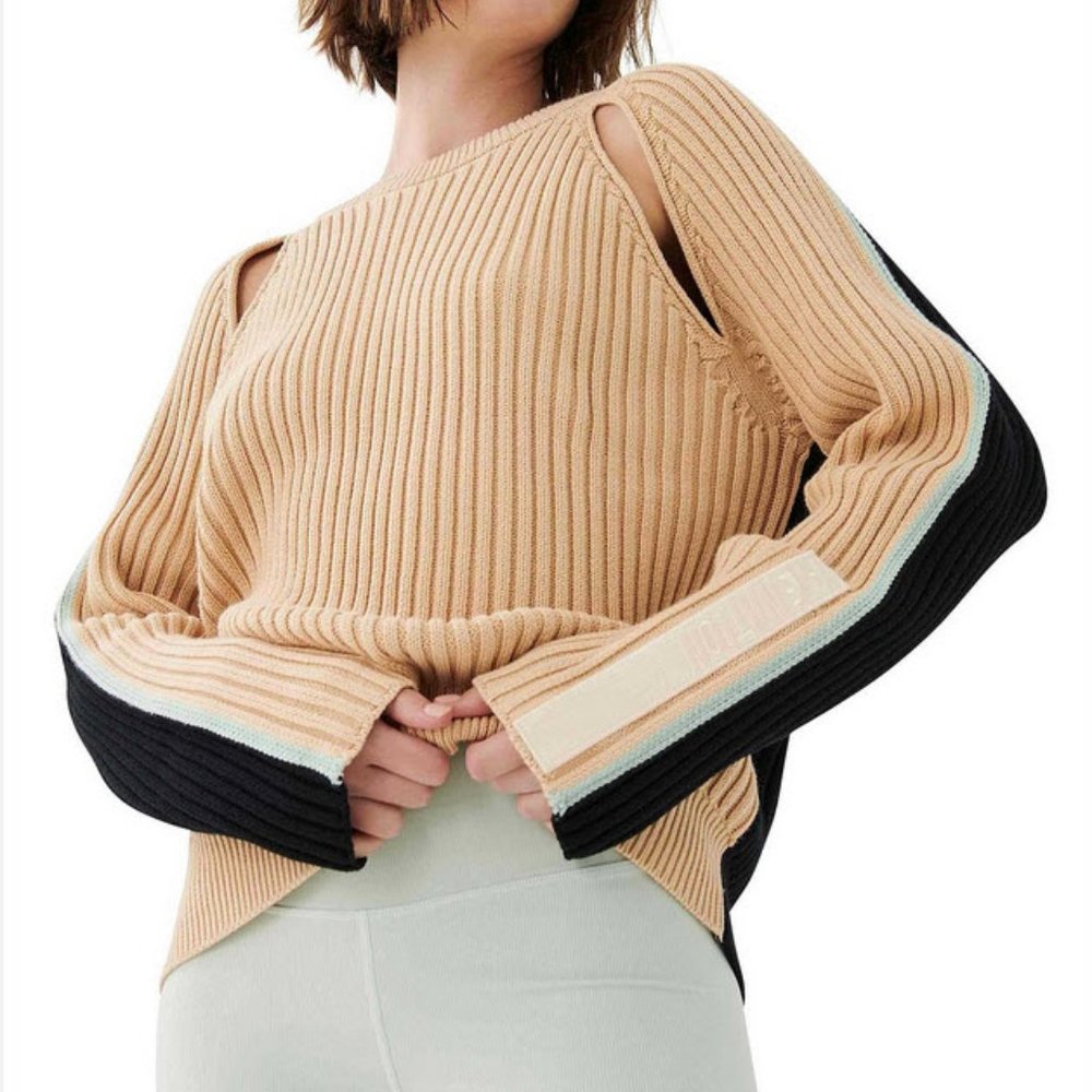 P.E Nation Extra Time Long Sleeve Knit Top